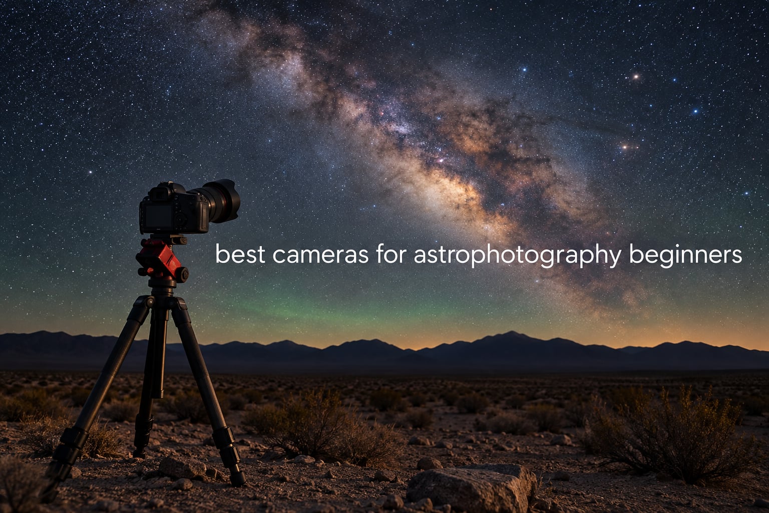best cameras for astrophotography beginners