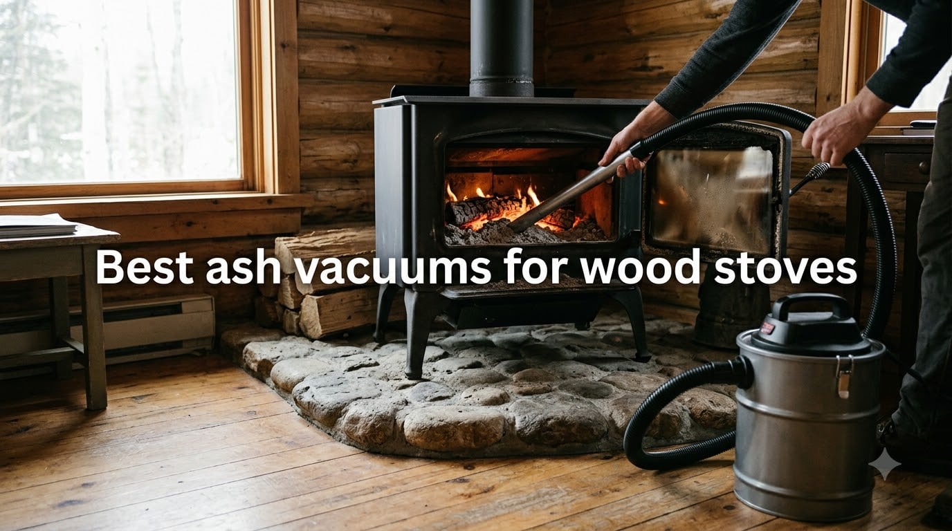 Best ash vacuums for wood stoves