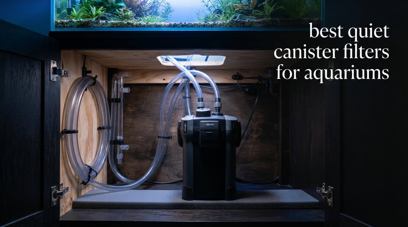 best quiet canister filters for aquariums