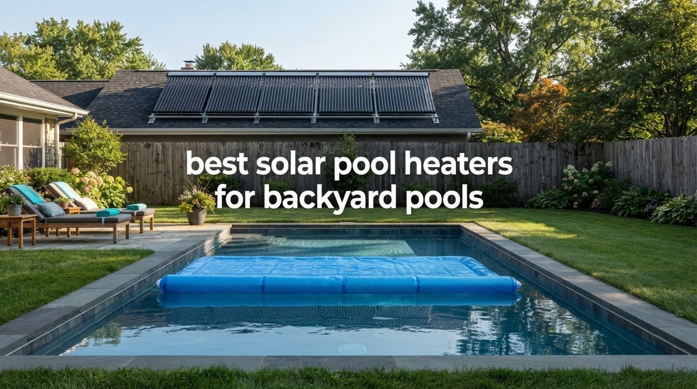 best solar pool heaters for backyard pools