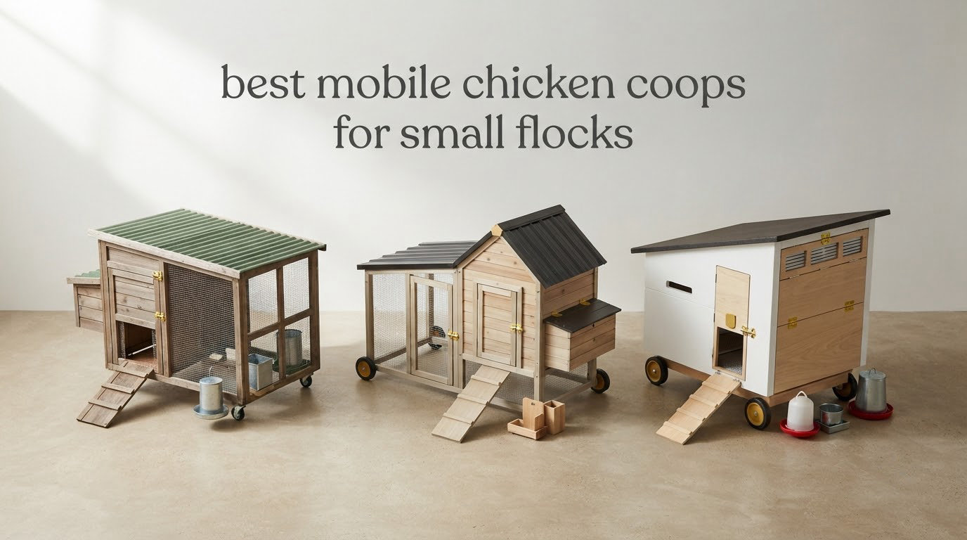 best mobile chicken coops for small flocks