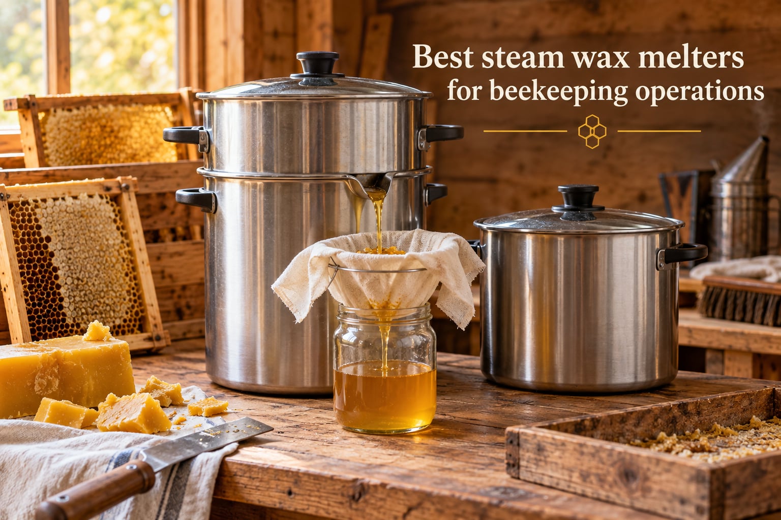 Best steam wax melters for beekeeping operations
