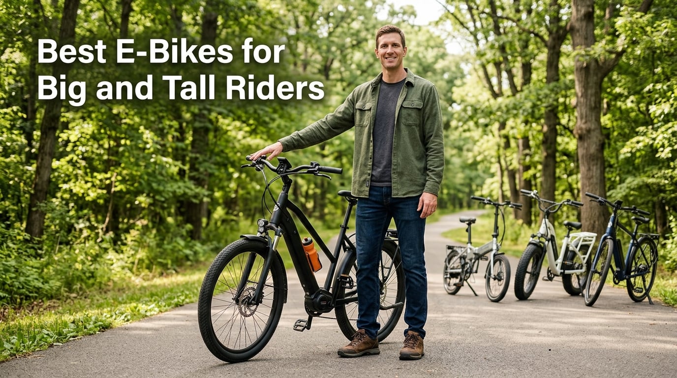 Best E-Bikes for Big and Tall Riders