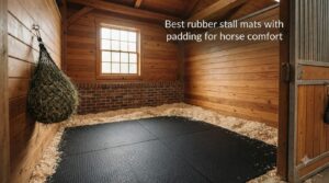 Best rubber stall mats with padding for horse comfort