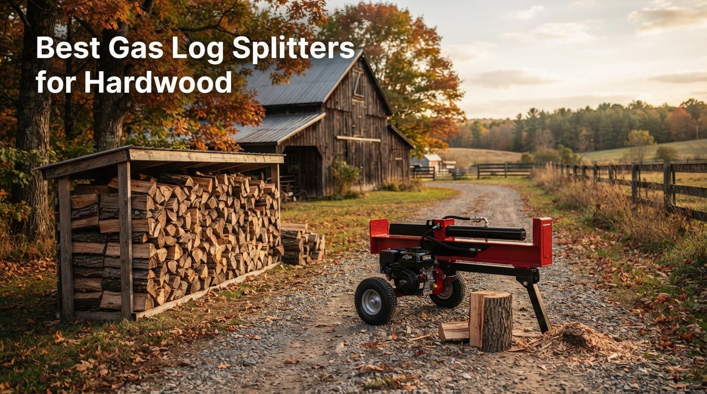 Best Gas Log Splitters for Hardwood