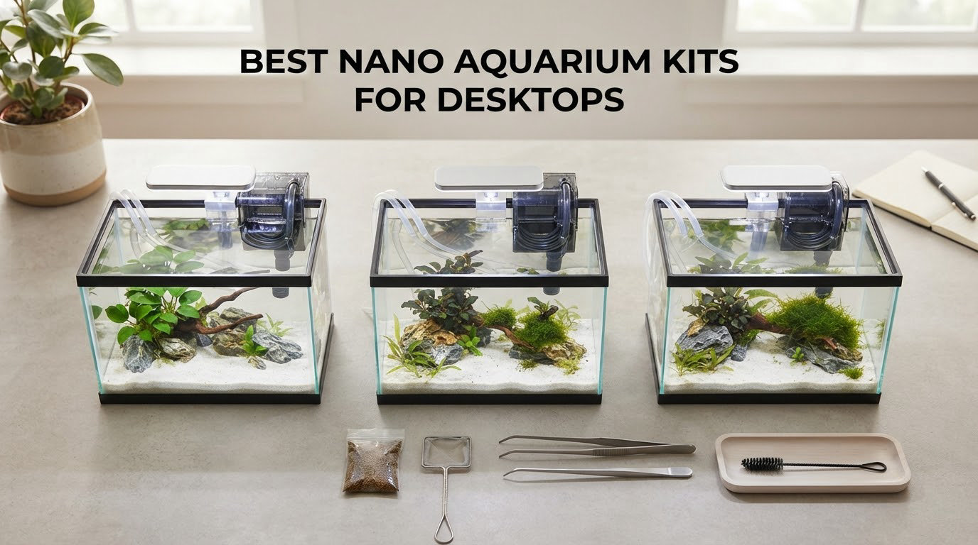 best nano aquarium kits for desktops