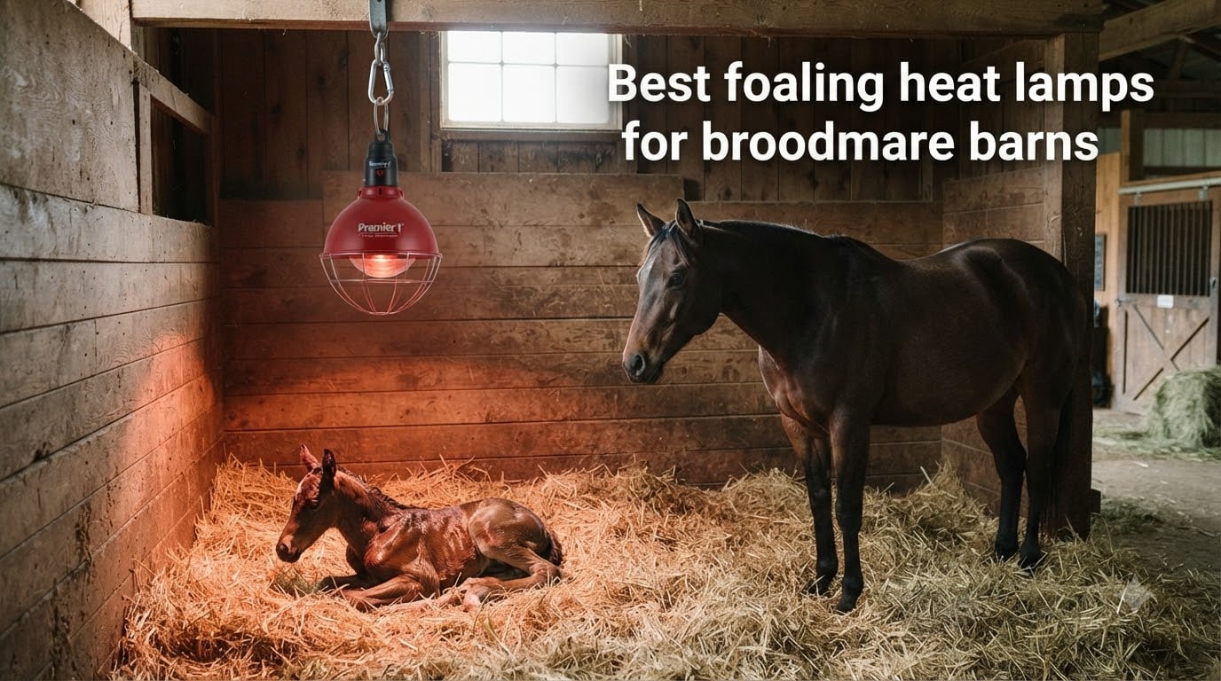 Best foaling heat lamps for broodmare barns
