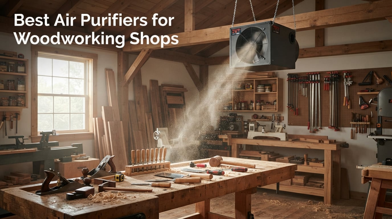 Best Air Purifiers for Woodworking Shops