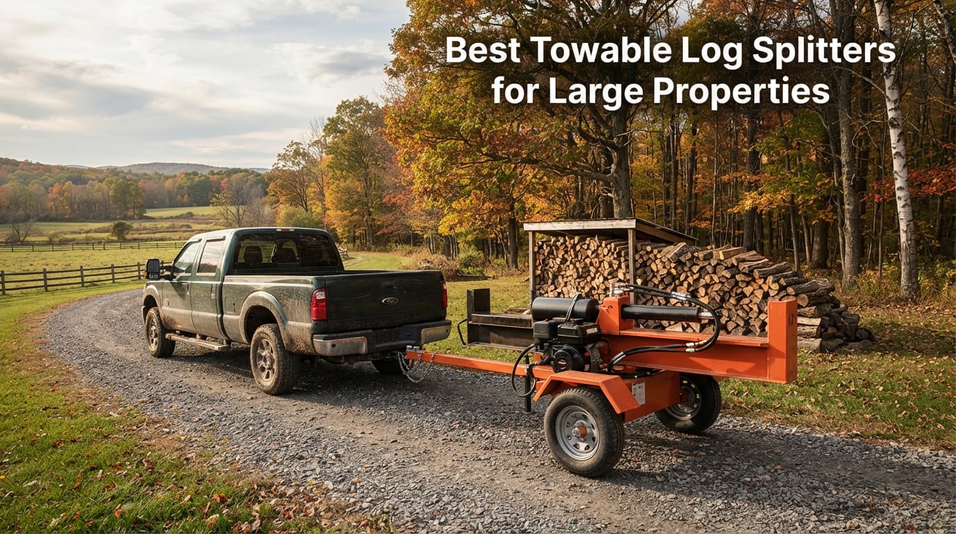 Best Towable Log Splitters for Large Properties