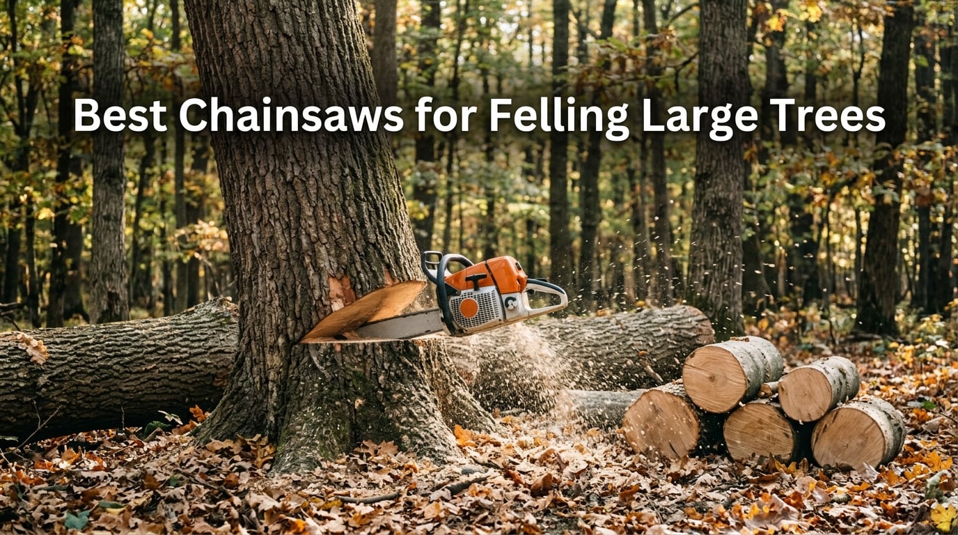 Best Chainsaws for Felling Large Trees