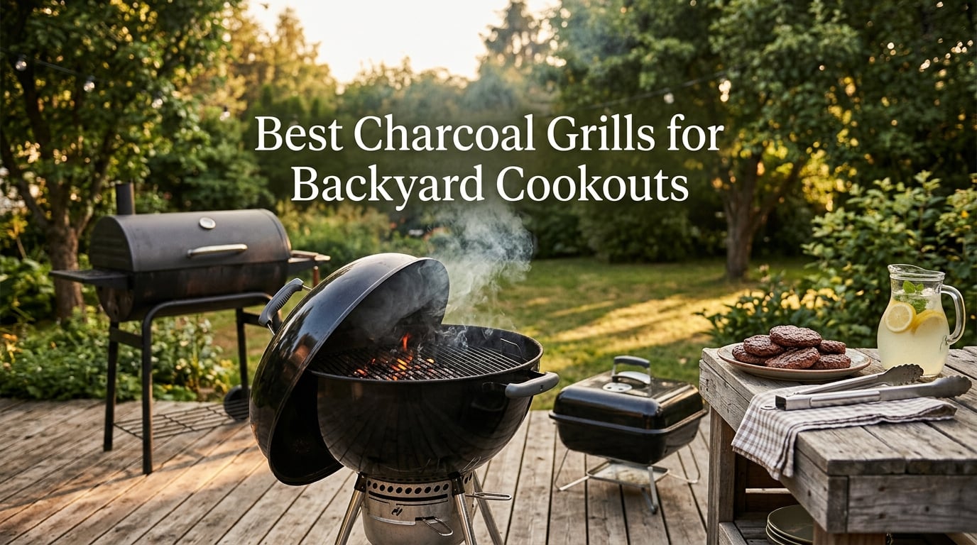 Best Charcoal Grills for Backyard Cookouts