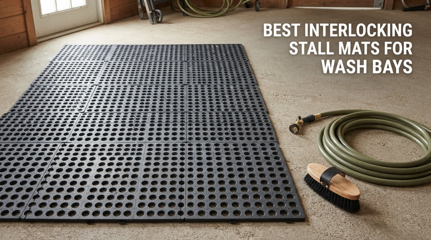 Best Interlocking Stall Mats for Wash Bays