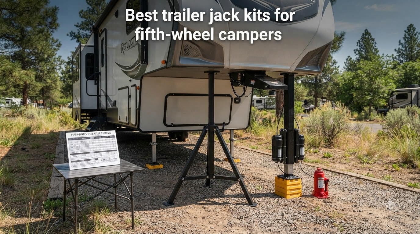 Best trailer jack kits for fifth-wheel campers