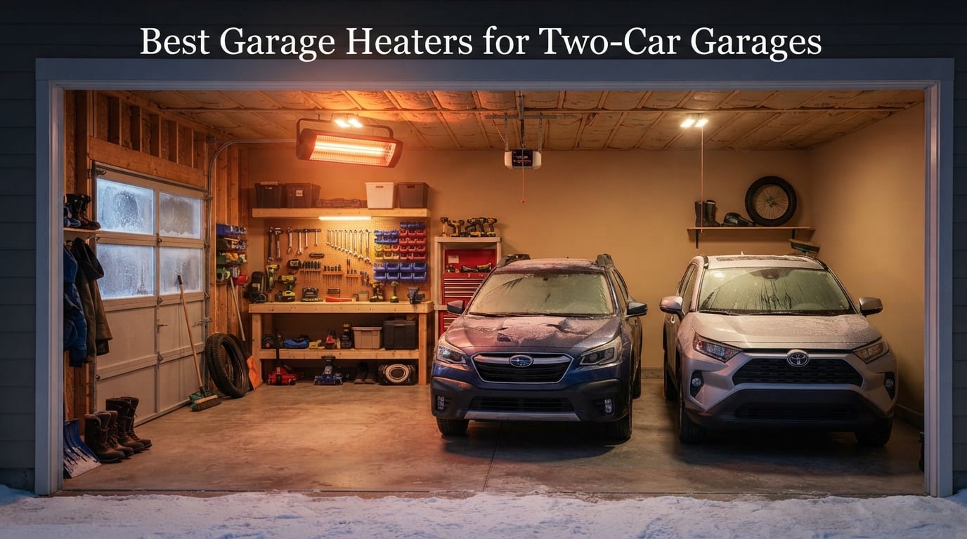 Best Garage Heaters for Two-Car Garages