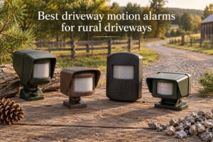 Best driveway motion alarms for rural driveways