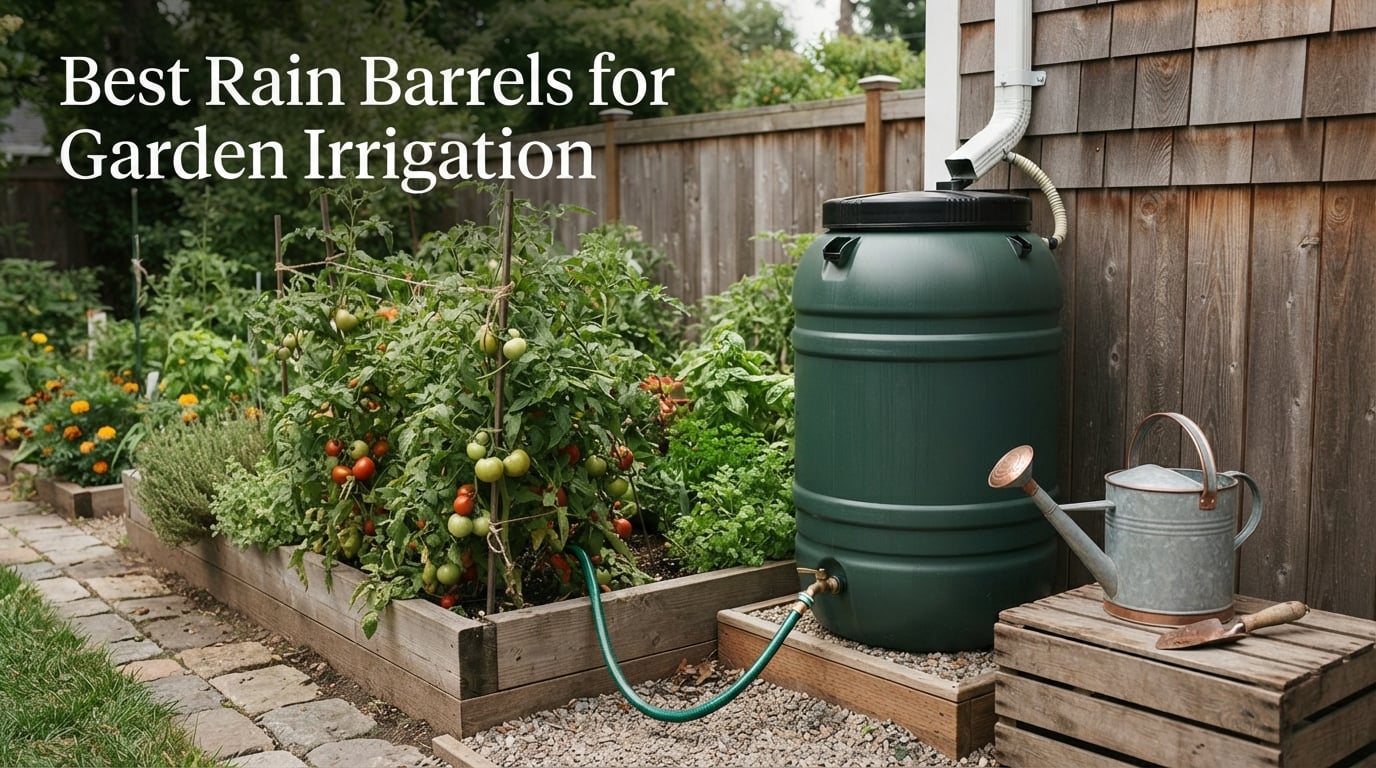 Best Rain Barrels for Garden Irrigation