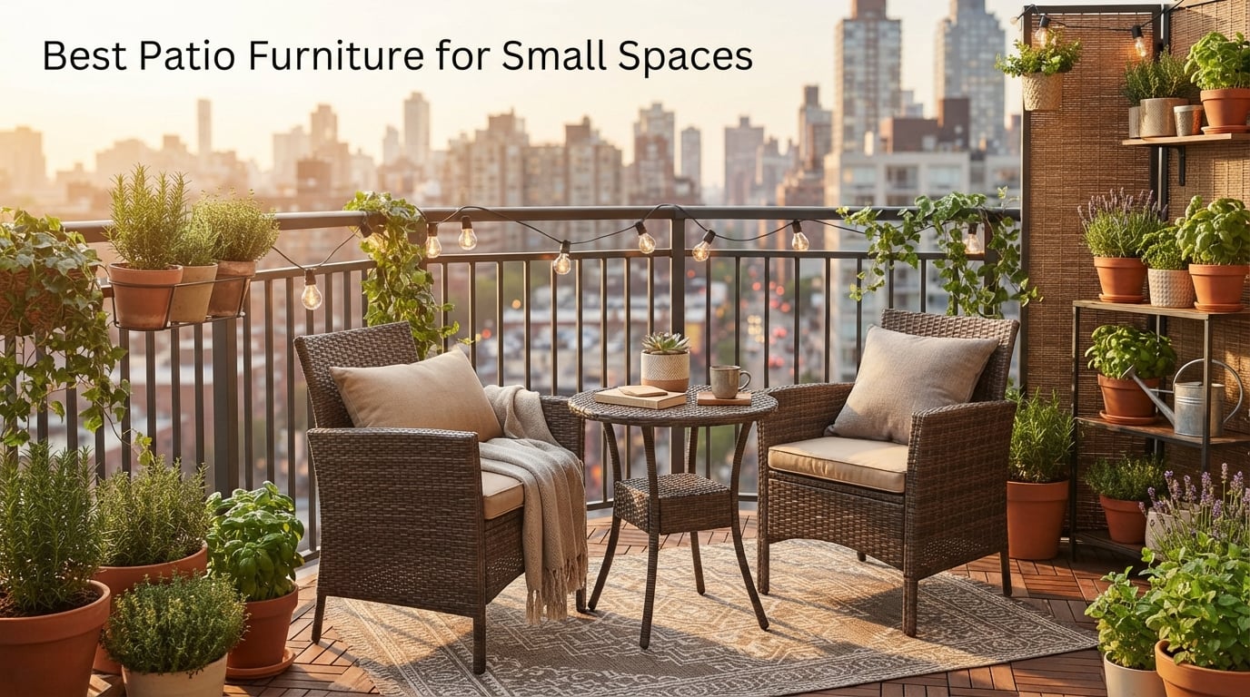 Best Patio Furniture for Small Spaces