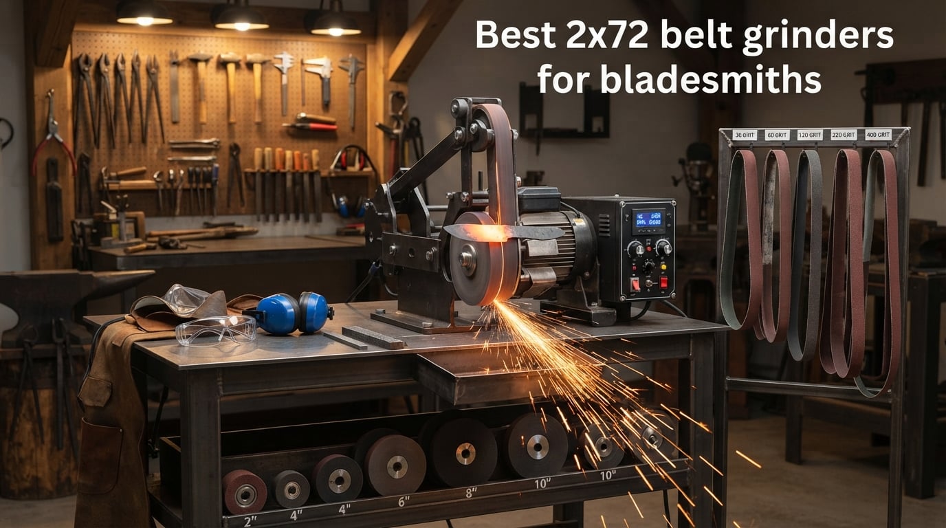 Best 2x72 belt grinders for bladesmiths