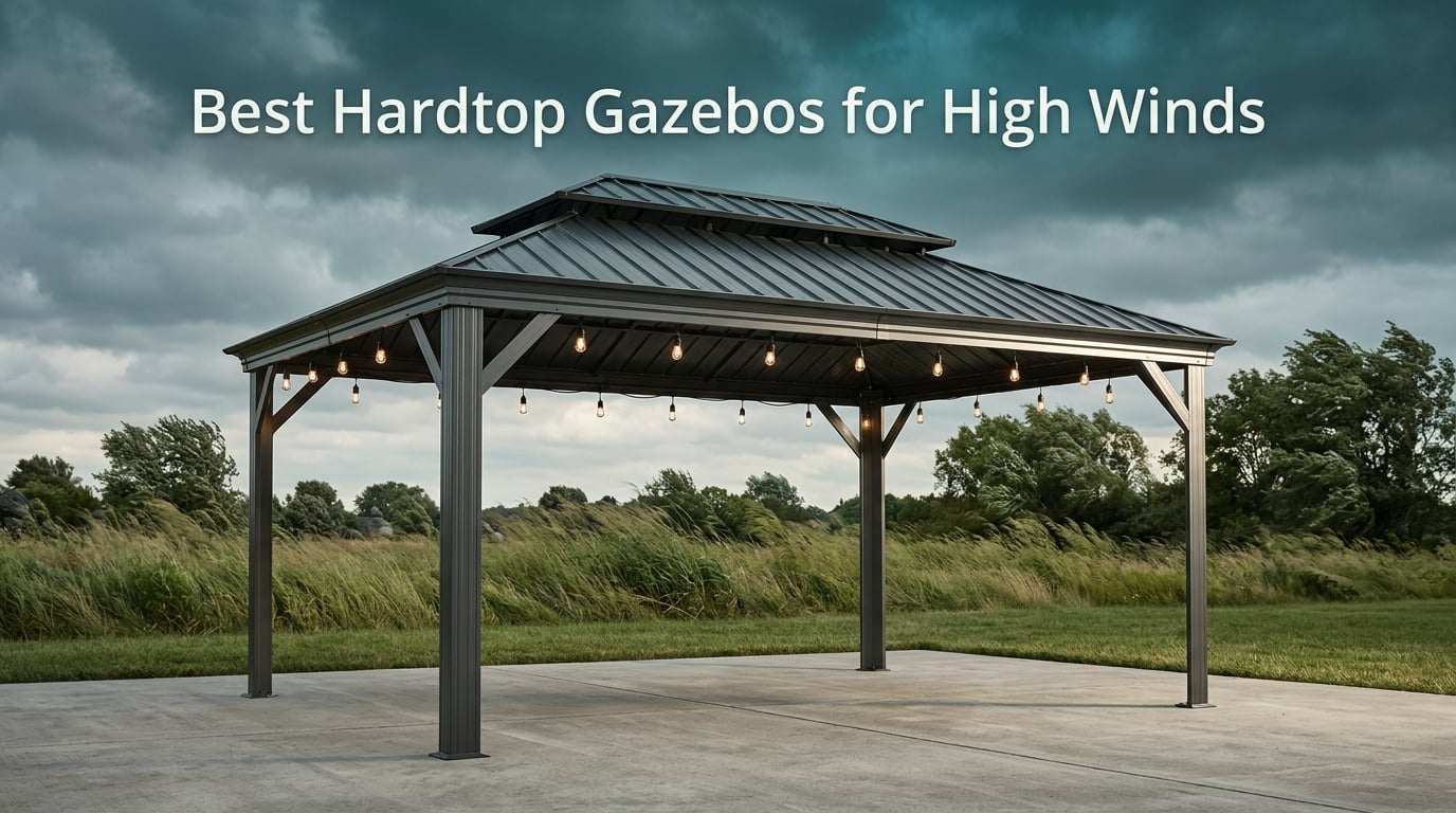 Best Hardtop Gazebos for High Winds