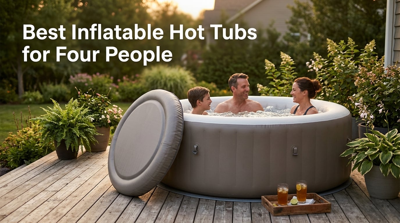 Best Inflatable Hot Tubs for Four People