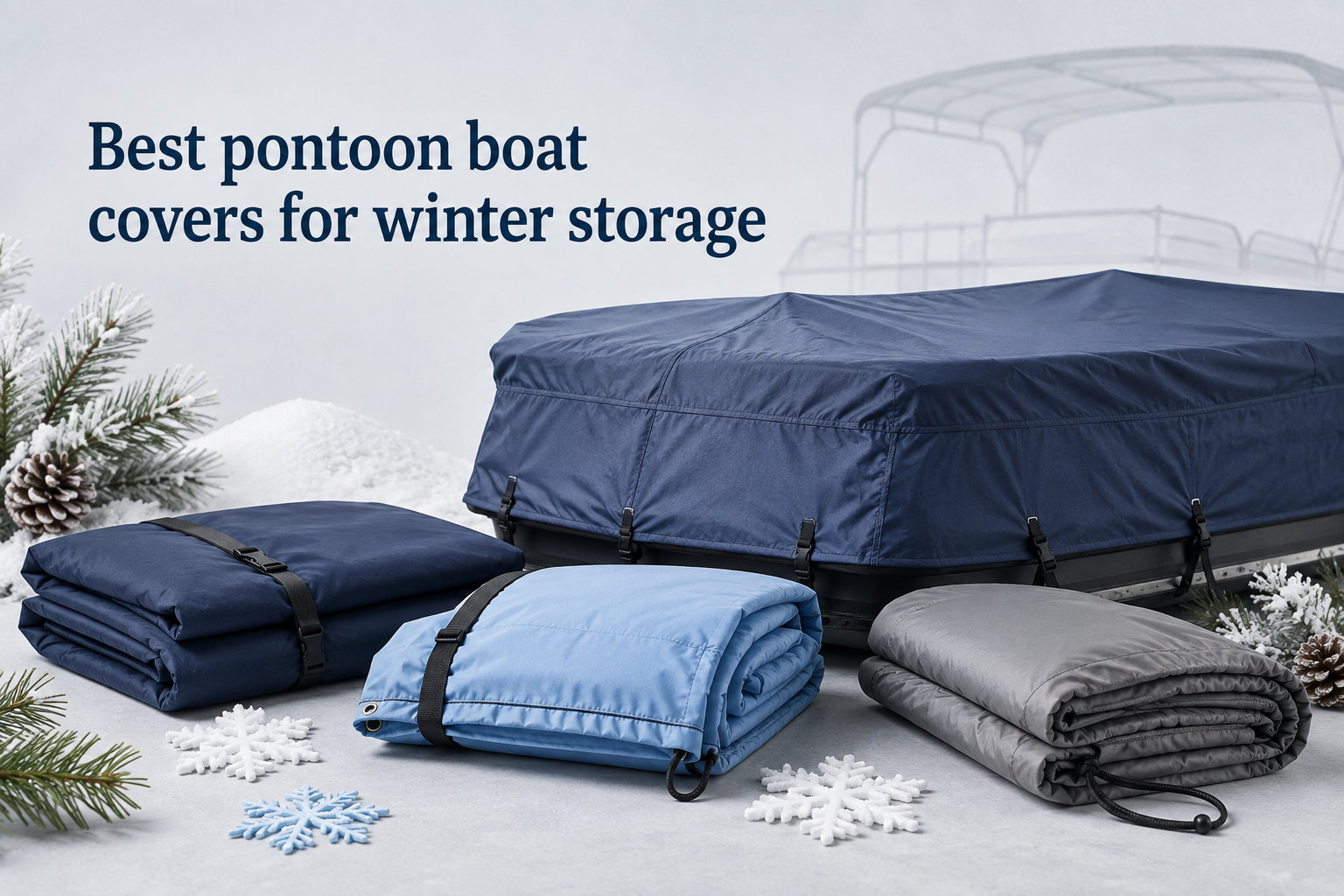 Best pontoon boat covers for winter storage