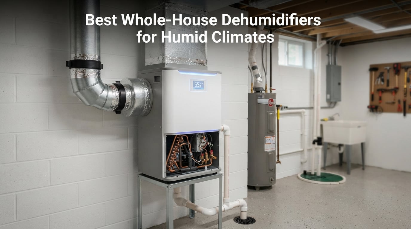 Best Whole-House Dehumidifiers for Humid Climates