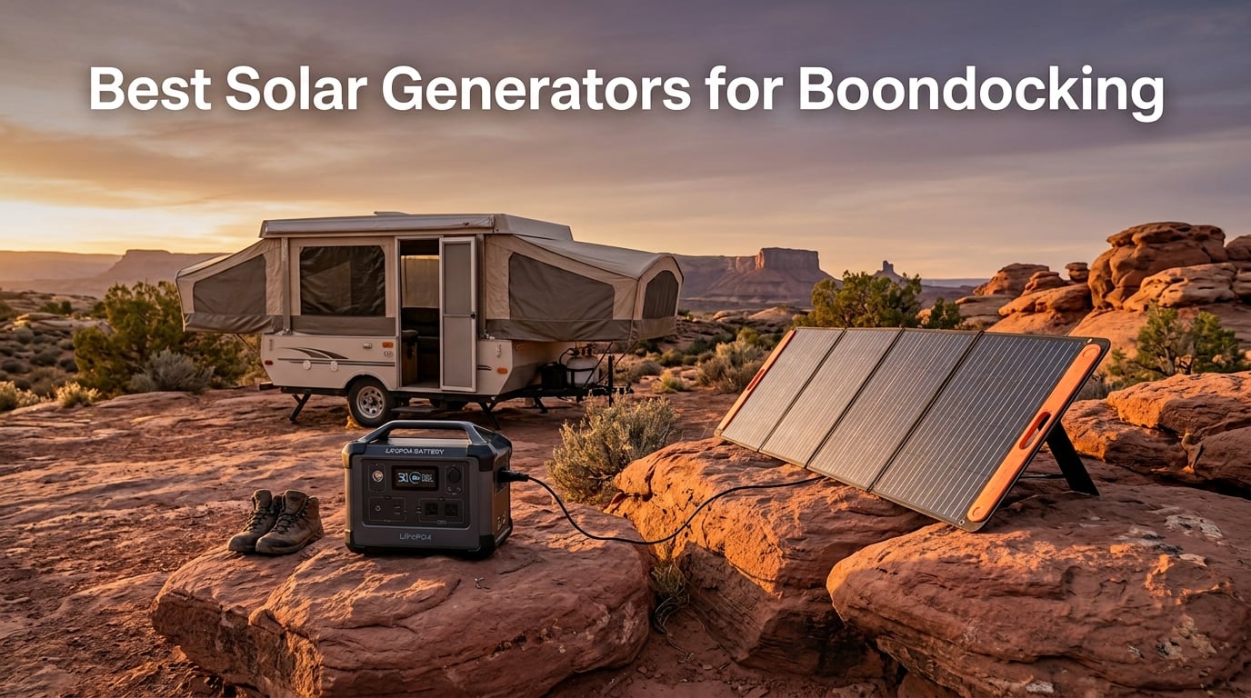 Best Solar Generators for Boondocking