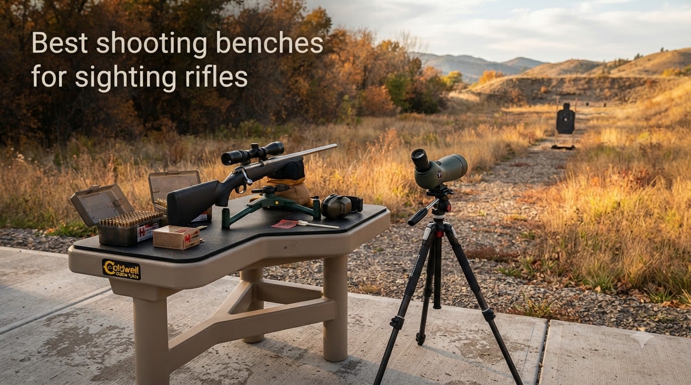 Best shooting benches for sighting rifles
