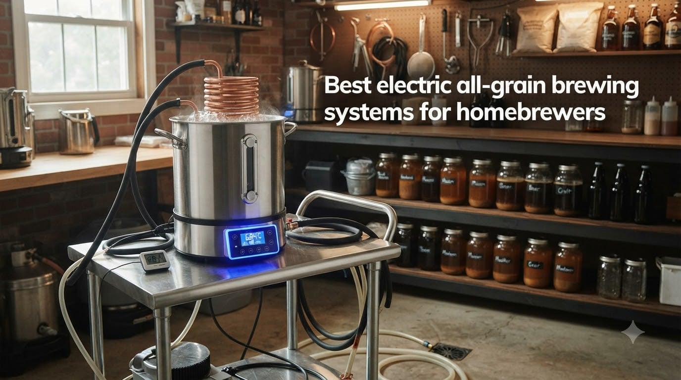 Best electric all-grain brewing systems for homebrewers