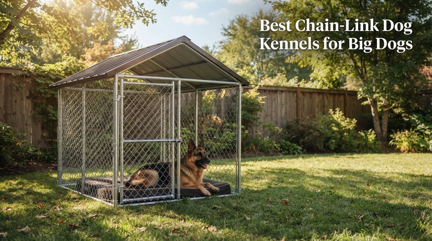 Best Chain-Link Dog Kennels for Big Dogs