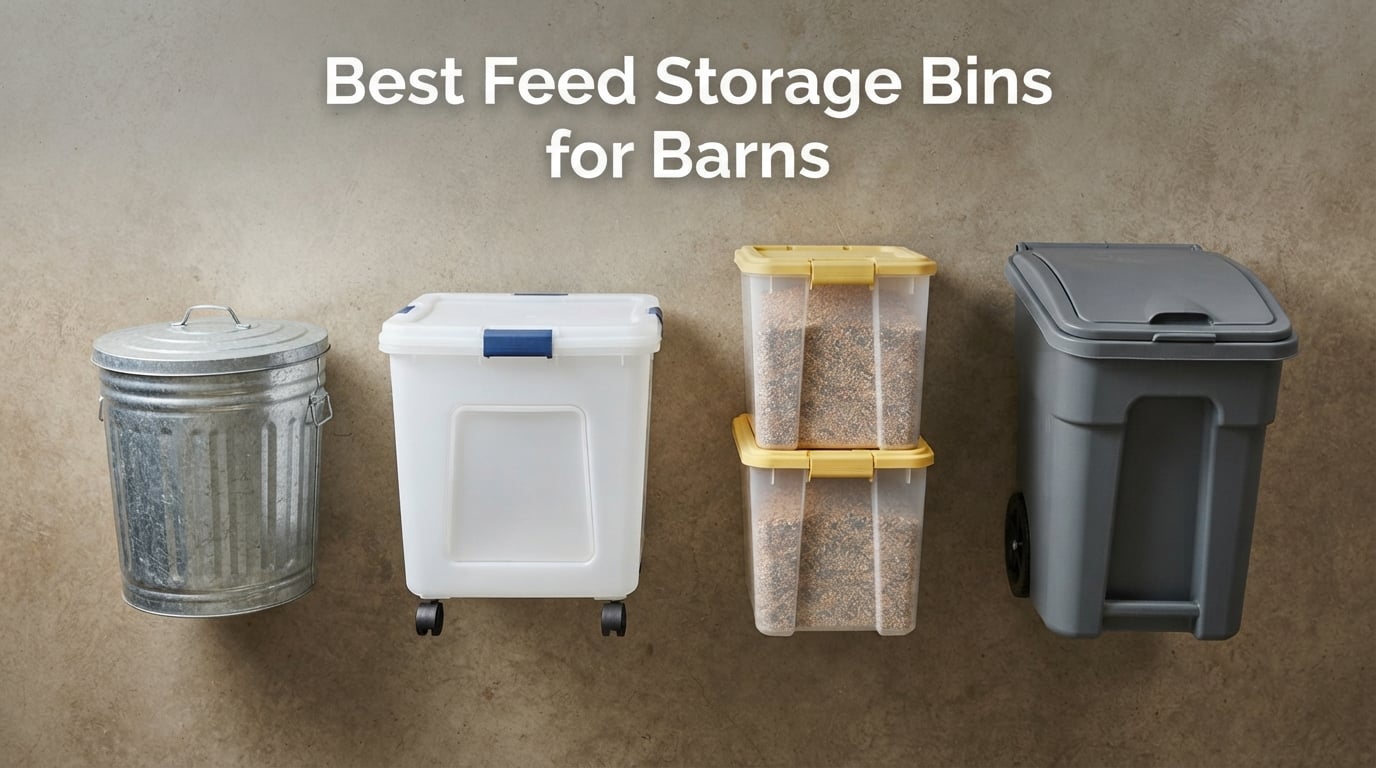 Best Feed Storage Bins for Barns