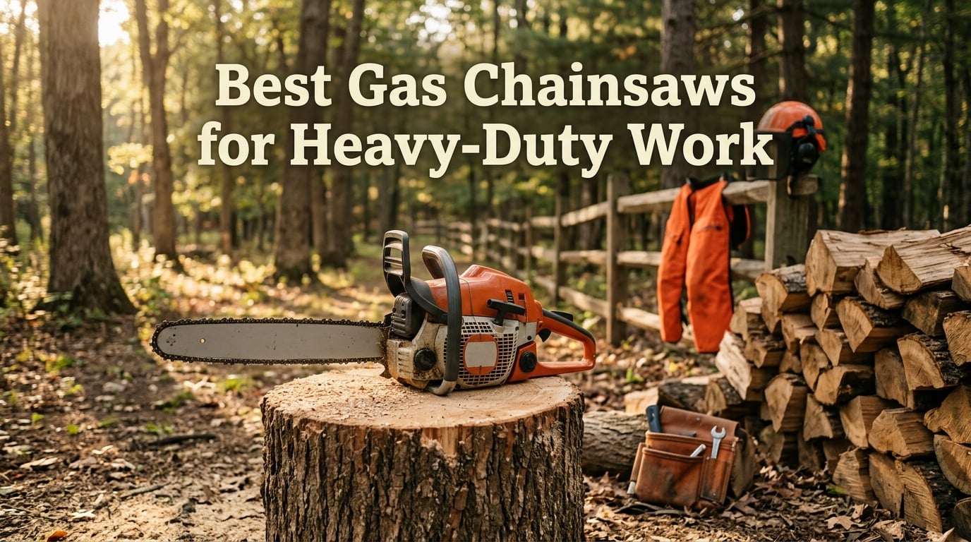 Best Gas Chainsaws for Heavy-Duty Work