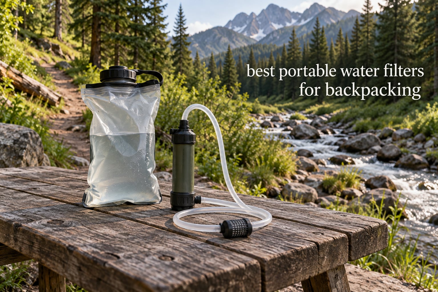 best portable water filters for backpacking