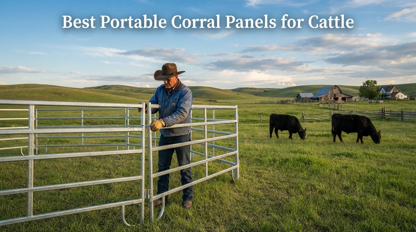 Best Portable Corral Panels for Cattle