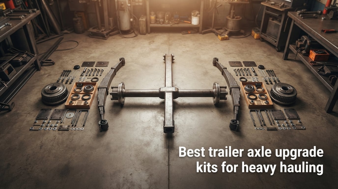Best trailer axle upgrade kits for heavy hauling