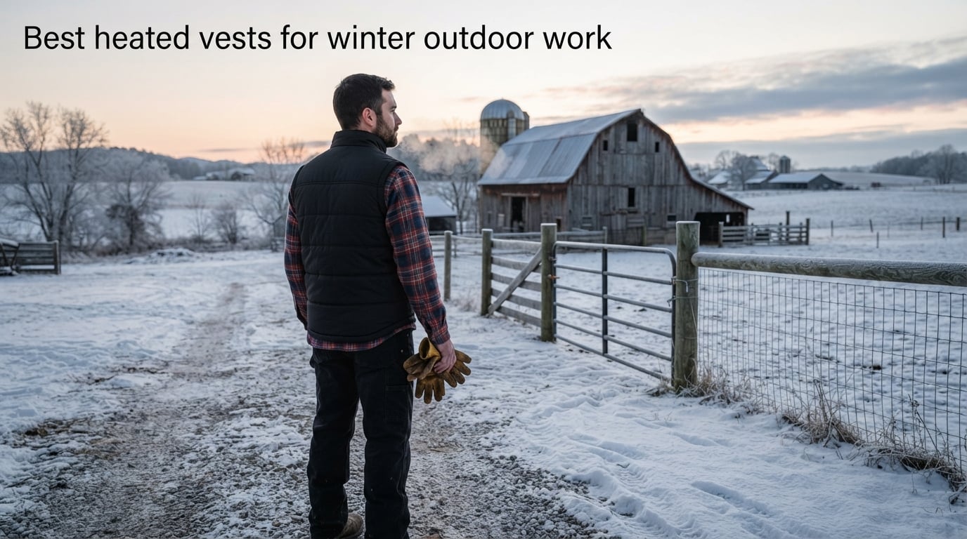 Best heated vests for winter outdoor work