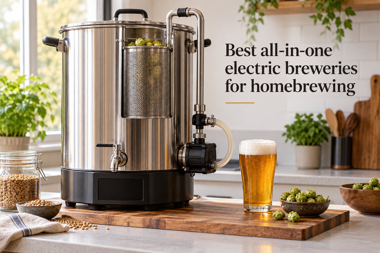 Best all-in-one electric breweries for homebrewing