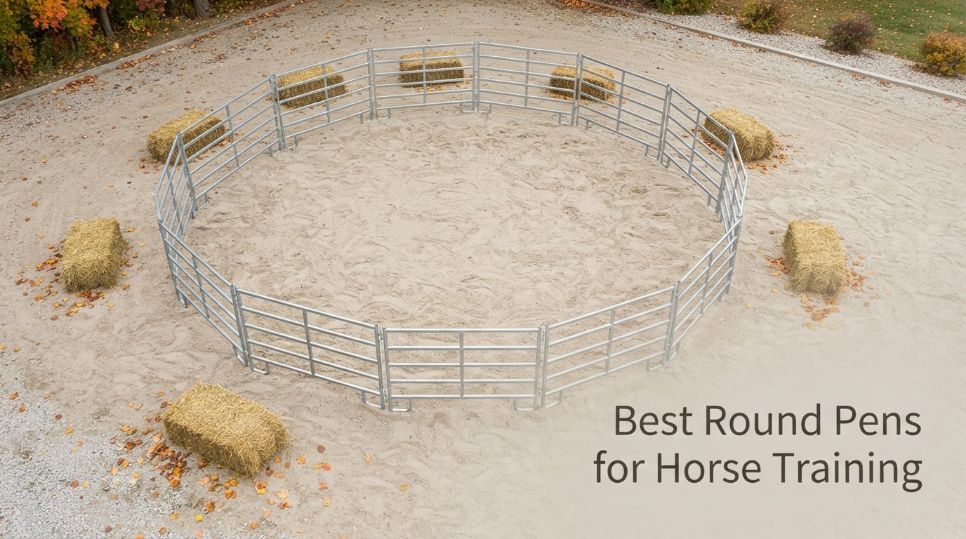 Best Round Pens for Horse Training