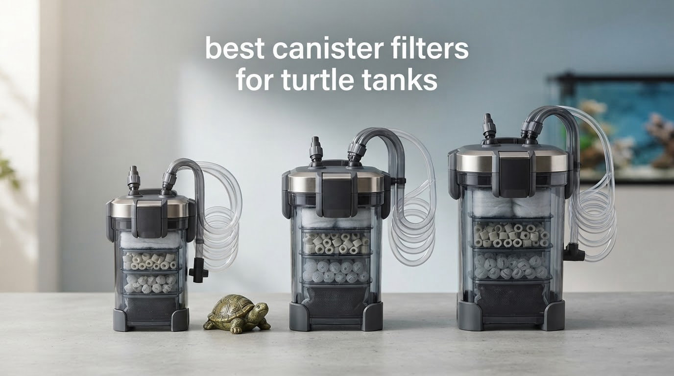 best canister filters for turtle tanks