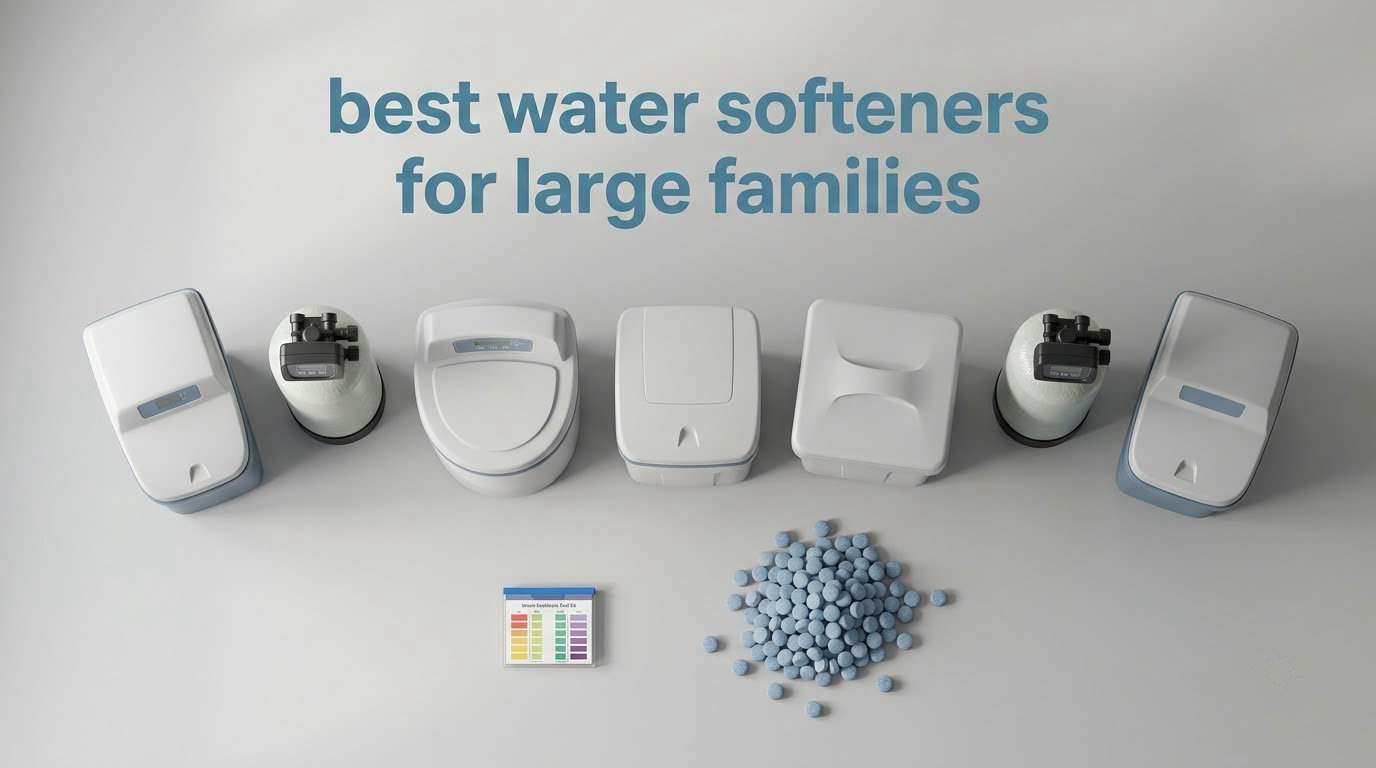 best water softeners for large families