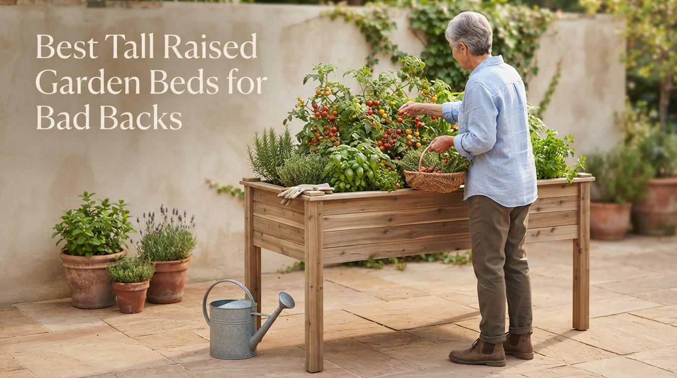 Best Tall Raised Garden Beds for Bad Backs