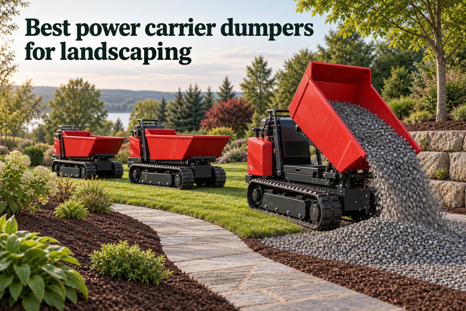 Best power carrier dumpers for landscaping