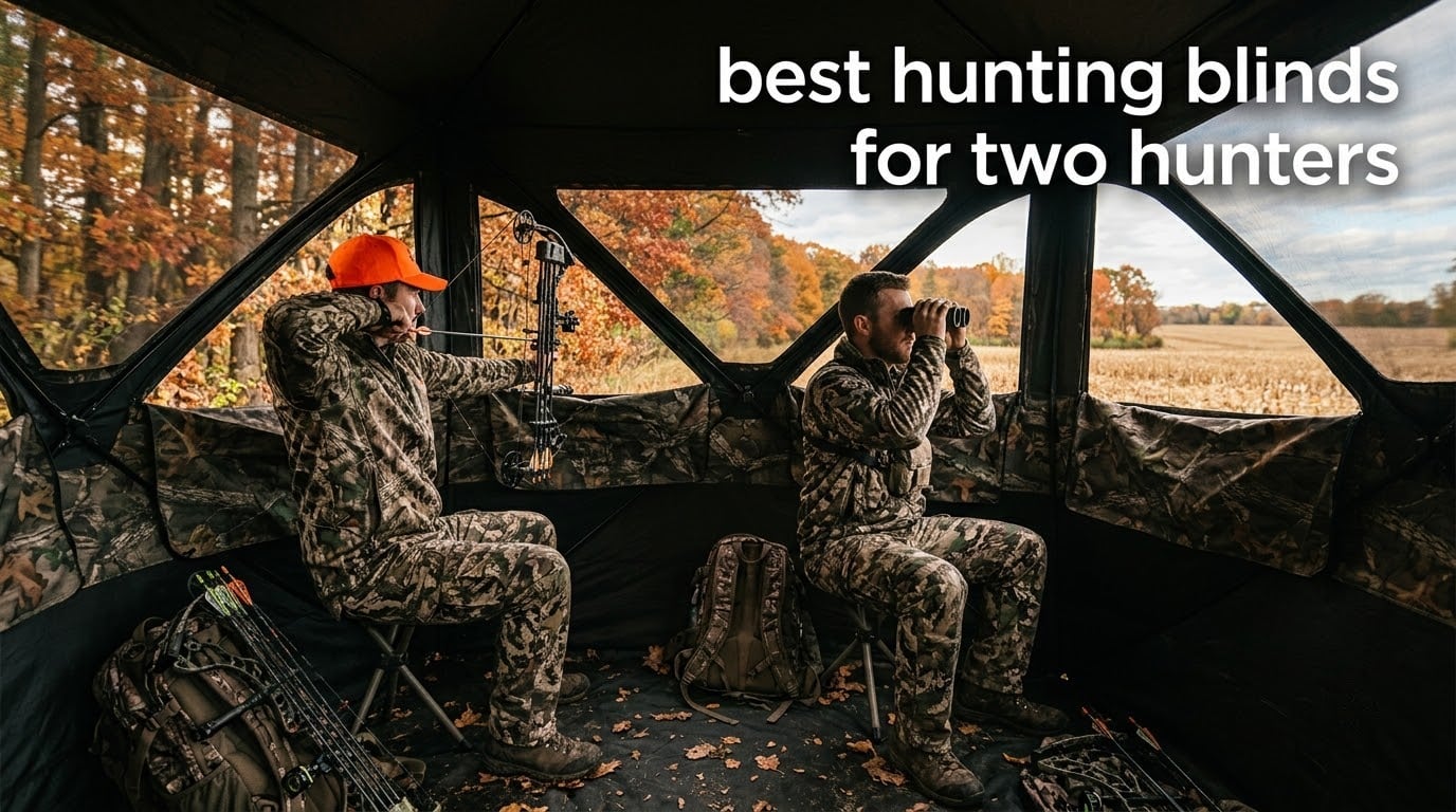 best hunting blinds for two hunters