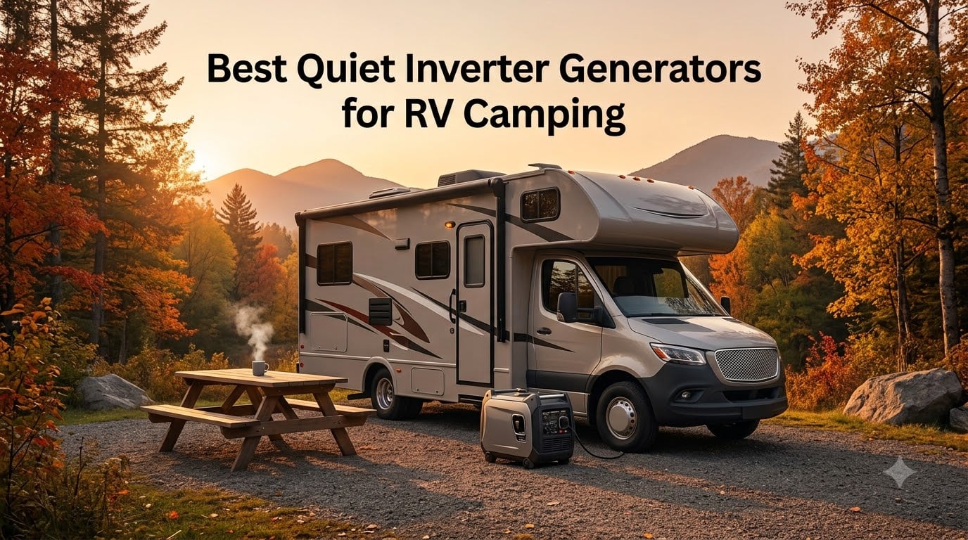 Best Quiet Inverter Generators for RV Camping