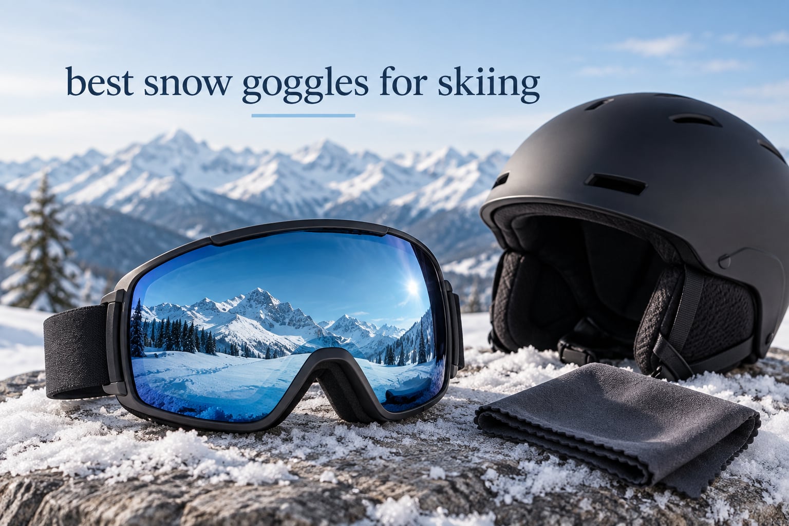 best snow goggles for skiing