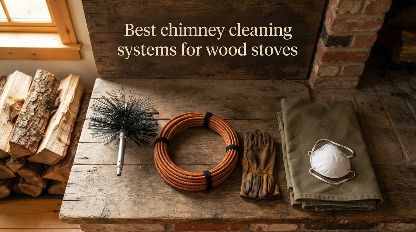 Best chimney cleaning systems for wood stoves