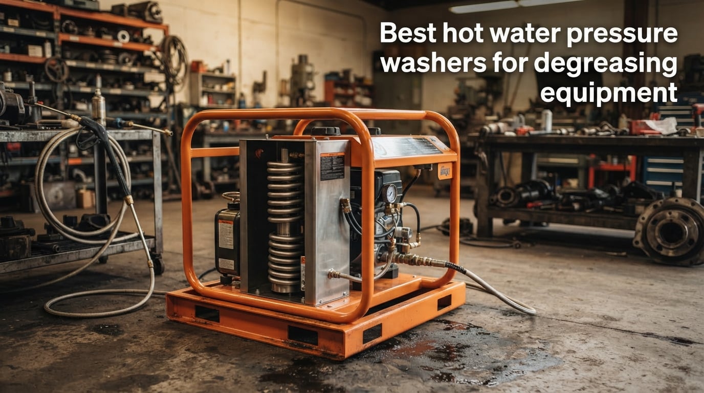 Best hot water pressure washers for degreasing equipment