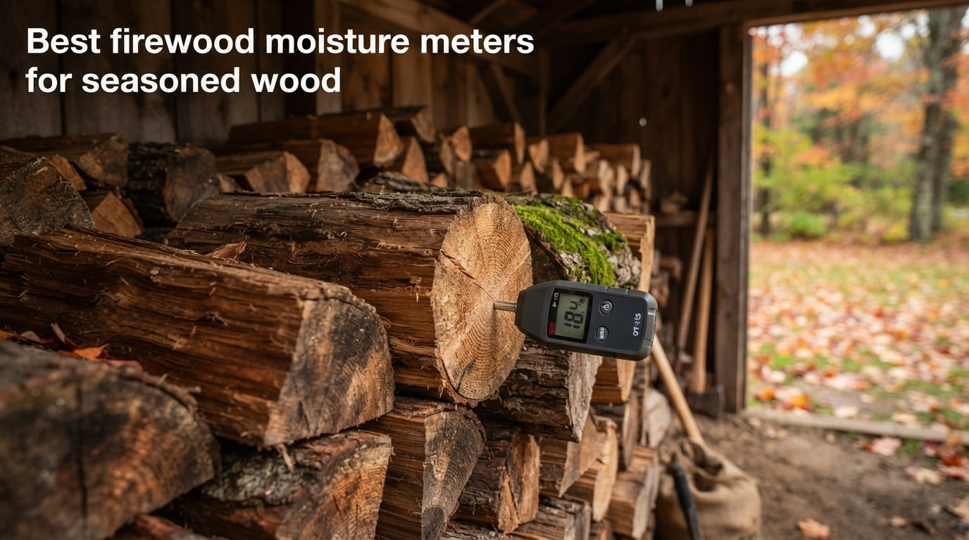 Best firewood moisture meters for seasoned wood