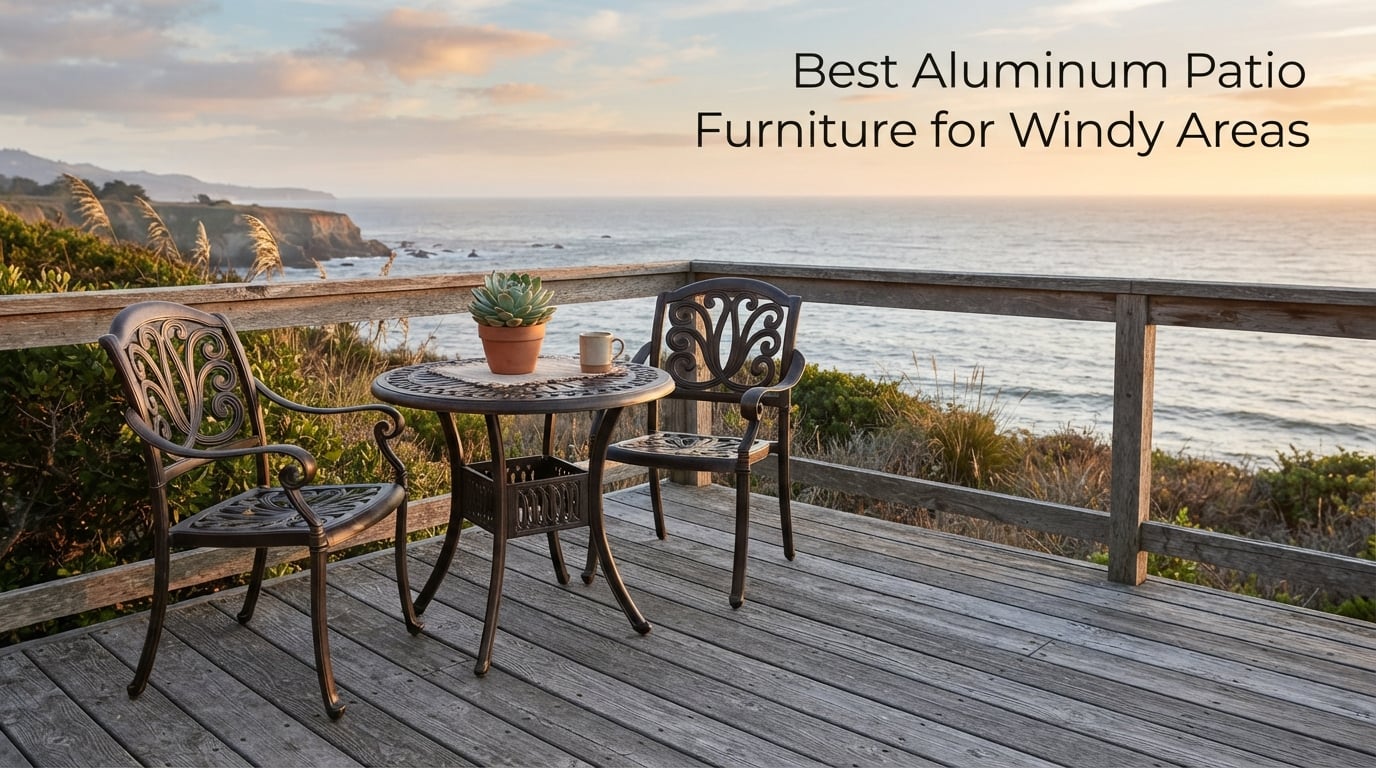 Best Aluminum Patio Furniture for Windy Areas
