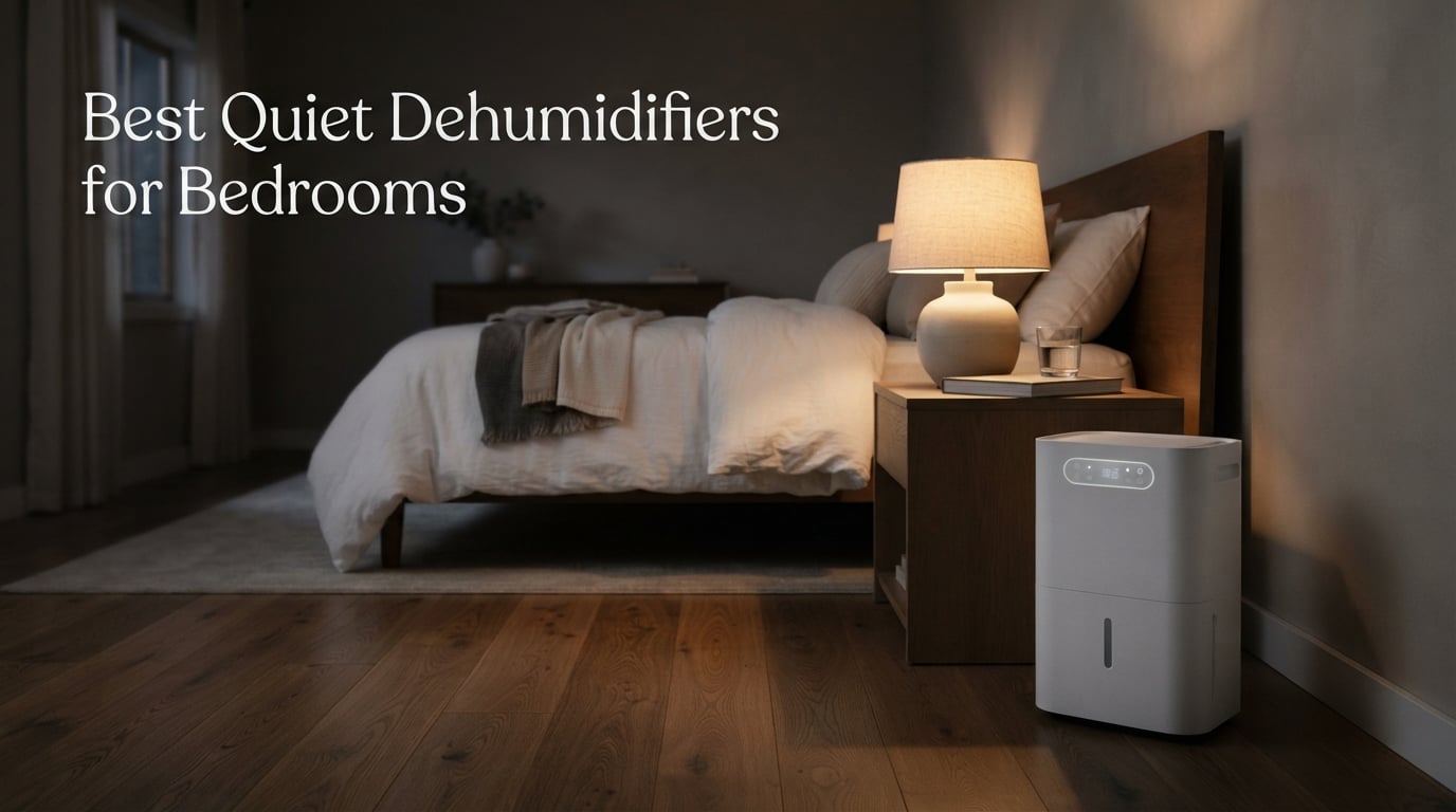 Best Quiet Dehumidifiers for Bedrooms